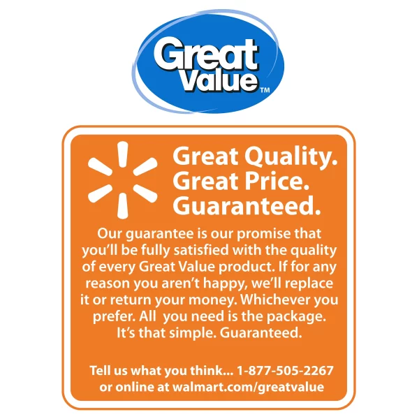 Great Value White Solid Print Plastic Party Supply Sets, (96 Pieces)