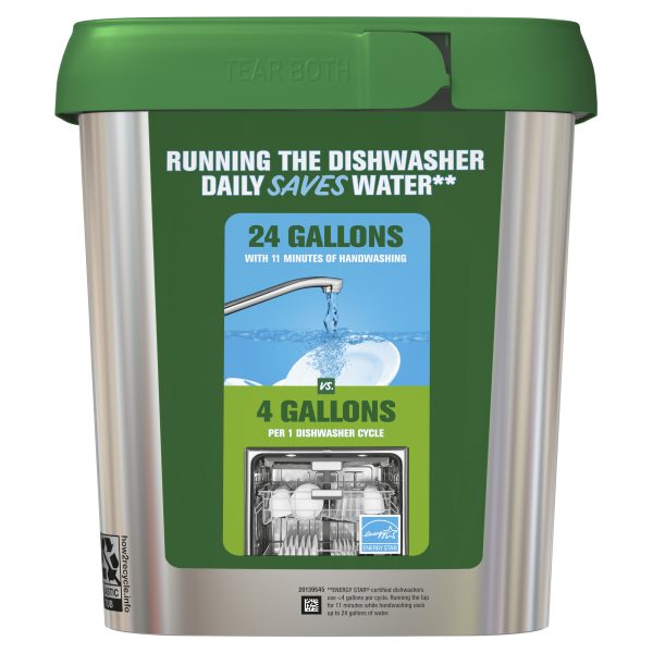 Cascade Platinum ActionPacs Dishwasher Detergent, Fresh Scent, 62 Count