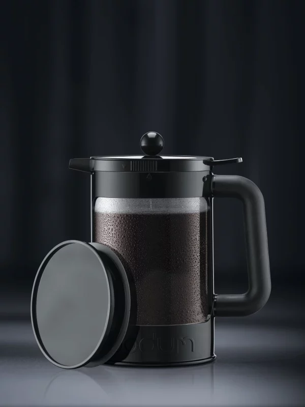 Bodum Bean Cold Brew Press and Iced Coffee Maker, 51 Ounce, Black