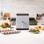 COSORI Dual Blaze 6.8-Quart Smart Air Fryer, Dual Heating Elements, Light Gray