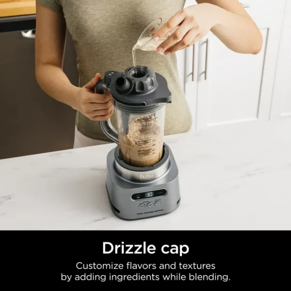 Ninja TWISTi, HIGH-SPEED Blender DUO 3 Preset Auto-iQ Programs, 34 oz. Pitcher Capacity, SS150