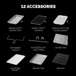 Kalorik MAXX® 26 Quart Flex Trio Air Fryer Oven