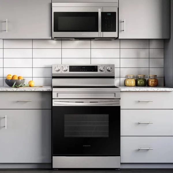 Samsung ME16A4021AS 1.6 Cu. Ft. Stainless Over-the-Range Microwave