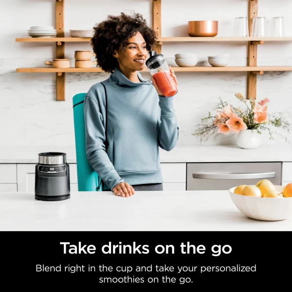 Ninja® Nutri-Blender Pro with Auto IQ®, 1000 Watts, Personal Blender, BN400