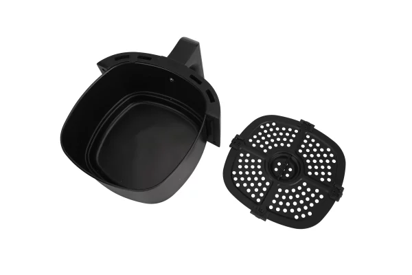 Mainstays 2.2 Quart Compact Air Fryer, Non-Stick, Dishwasher Safe Basket, 1150W, Black