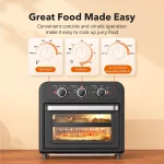 TaoTronics Air Fryer | 1700W 14.8 Quart | 9 in 1 Air Fryer Oven | Oil-less Cooker with Rotisserie Shaft