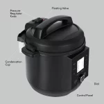 CHEF iQ 6 Qt Multi-Functional WIFI Smart Pressure Cooker, Multi-Function, Black