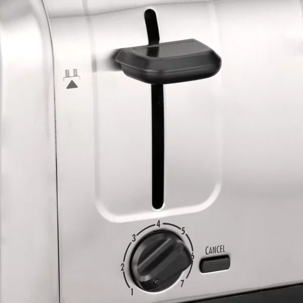 Hamilton Beach Brushed Stainless Steel 4 Slice Toaster with Extra-Wide Slots, Toast Boost, Auto Shutoff, 24910