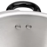 8 qt. Aluminum Stovetop Pressure Cooker Pot with Steam Release Valve