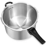 8 qt. Aluminum Stovetop Pressure Cooker Pot with Steam Release Valve