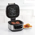 PowerXL Grill Air Fryer Combo Plus, Indoor Grill / Air Fryer, Stainless Steel