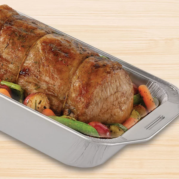 Handi-Foil Heavy Duty Aluminum Roaster & Baker Pan 2 Count