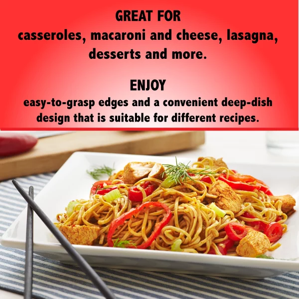 Handi-Foil Aluminum Giant Rectangular Lasagna Pan, 1 Count 13.5" x 9.63" x 2.75"