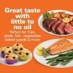 3.4 Qt. Black Air Fryer with Nonstick Basket