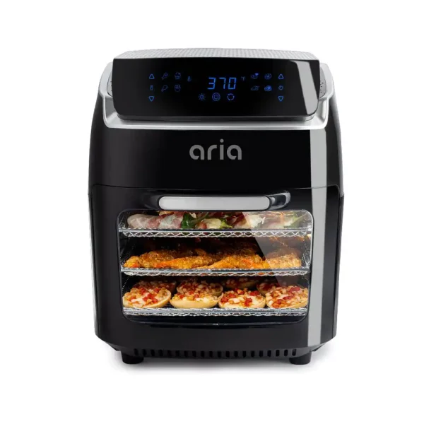 10 qt. Black AirFryer with Recipe Book