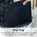 10 qt. Black AirFryer with Recipe Book