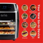 10 qt. Black AirFryer with Recipe Book