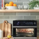 Ariawave 36 qt. Black Air Fryer Oven