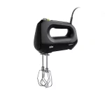 MultiMix HM1010BK 5-Speed Black Hand Mixer with MultiWhisk Beater, Dough Hook, Accessories Storage Bag