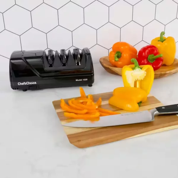 M1520 AngleSelect Diamond Hone Knife Sharpener in Black