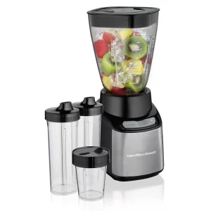 Stay or Go Travel-Sized 32 oz. 2-Speed Black Blender
