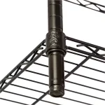 Black 5-Tier Steel Garage Storage Shelving Unit (36 in. W x 72 in. H x 18 in. D)