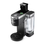 K Duo Plus 12-Cup Black Matte Single Serve and Carafe Coffee Maker