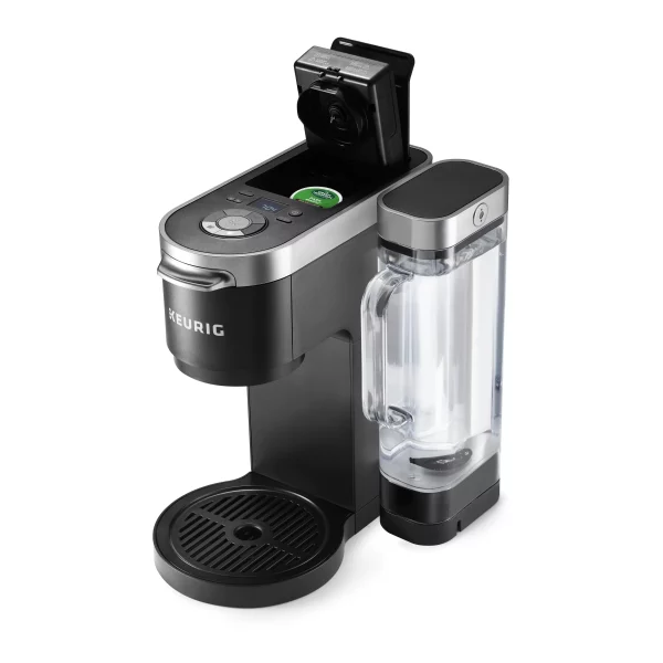 K Duo Plus 12-Cup Black Matte Single Serve and Carafe Coffee Maker
