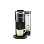 K Duo Plus 12-Cup Black Matte Single Serve and Carafe Coffee Maker