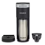 K Mini Plus Matte Black Single Serve Brewer