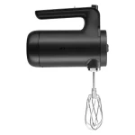 Cordless 7-Speed Black Matte Hand Mixer