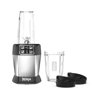 Nutri Auto iQ 24 oz. 3-Speed Black High Speed Single Serve Blender (BL480D)