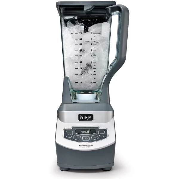 Nutri Ninja 72 oz. 3-Speed Black Professional Blender with 2 Single Serve Cups (BL660)