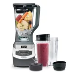 Nutri Ninja 72 oz. 3-Speed Black Professional Blender with 2 Single Serve Cups (BL660)