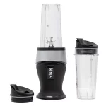 Fit 16 oz. Black Single Speed Single Serve Personal Blender (QB3001SS)