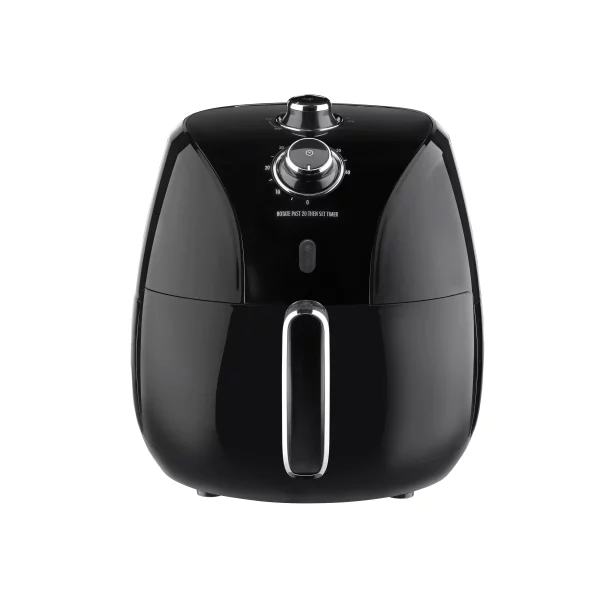 5.2 Qt. Black Air Fryer with 60-Minute Timer