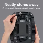 700-Watt 2-Slice Black Wide Slot Toaster