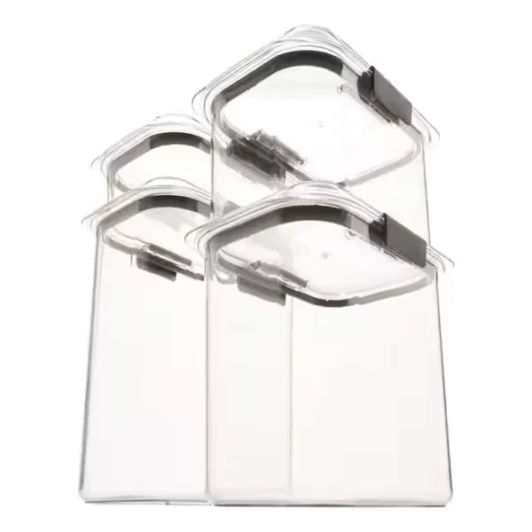 Brilliance 4-Piece Pantry Food Storage Container Set