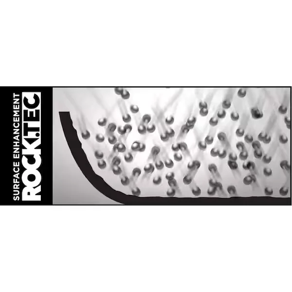 The Rock 12 in. Aluminum Nonstick Frying Pan in Black Speckle