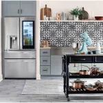Savannah Black Kitchen Cart with Stainless Top