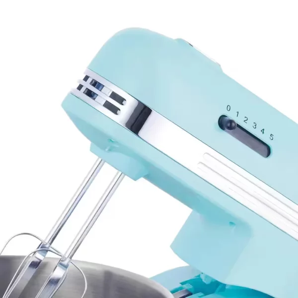 3 Qt. 5-Speed Blue with Stainless Steel Mixing Bowl Stand Mixer