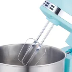 3 Qt. 5-Speed Blue with Stainless Steel Mixing Bowl Stand Mixer