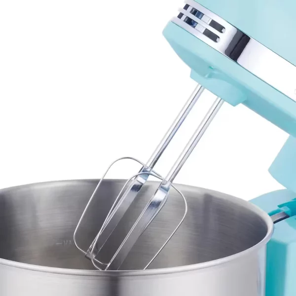 3 Qt. 5-Speed Blue with Stainless Steel Mixing Bowl Stand Mixer