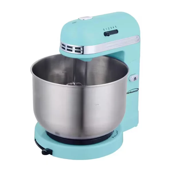 3 Qt. 5-Speed Blue with Stainless Steel Mixing Bowl Stand Mixer