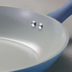 14-Piece Ceramic Cookware Set in Blue