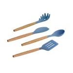 14-Piece Ceramic Cookware Set in Blue