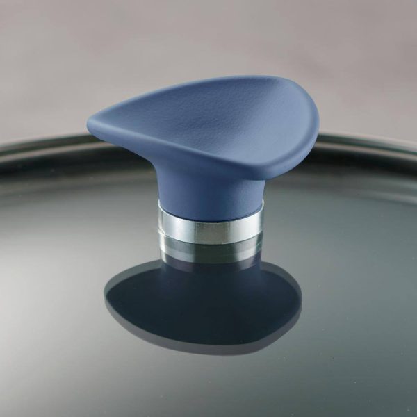14-Piece Ceramic Cookware Set in Blue