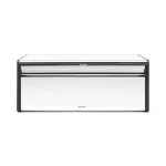 Fall Front Brilliant Steel Bread Box