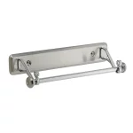 York Lyra Split Finish Steel Wall Mount Paper Towel Holder
