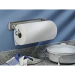 York Lyra Split Finish Steel Wall Mount Paper Towel Holder